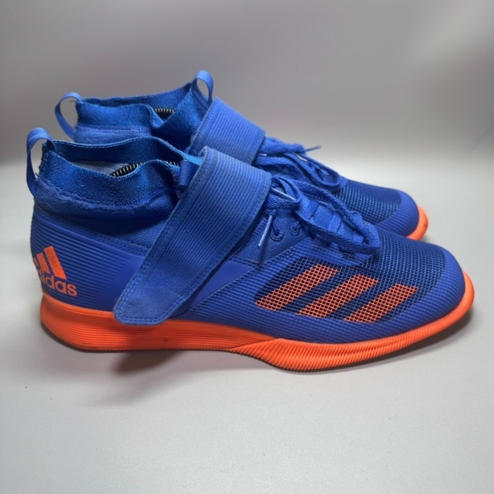 ADIDAS Crazy Power RK Blue Orange Weightlifting Lifting Training Shoes‎ Mens 10